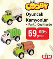 COSBY OYUNCAK KAMYONLAR
